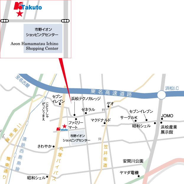 アクセスマップ
